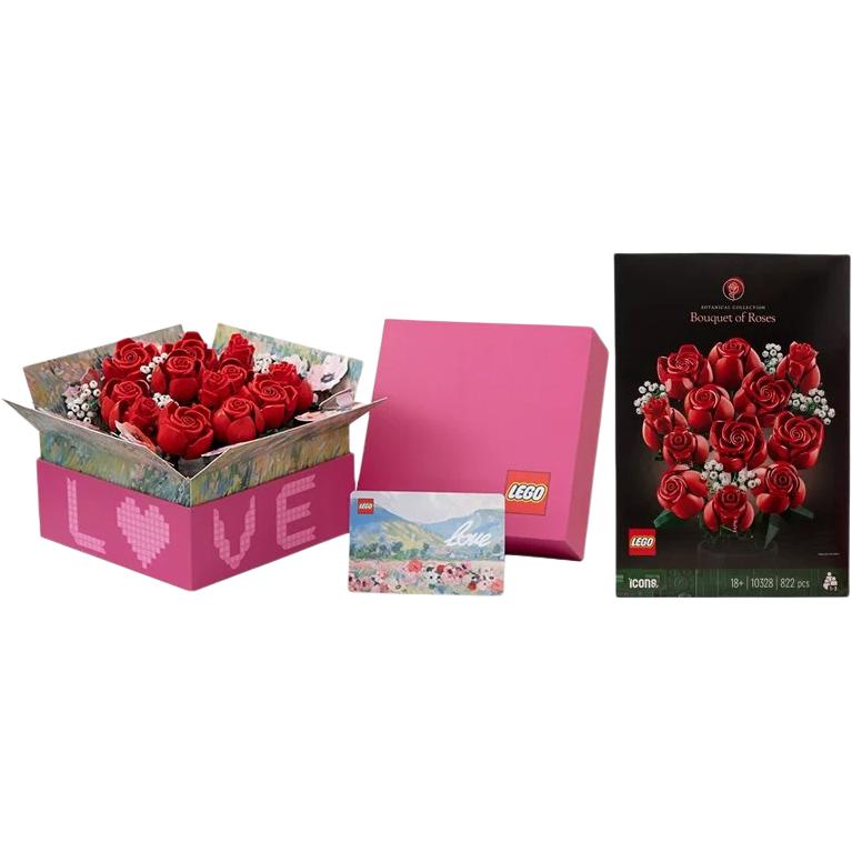 Конструктор LEGO "Коробка с розами" (103280) - Boxette Shop